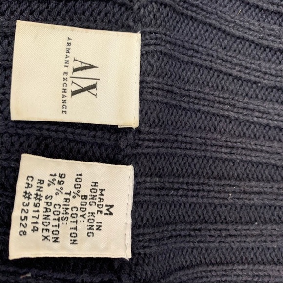 Armani Exchange Blue Sweater - Picture 6 of 6